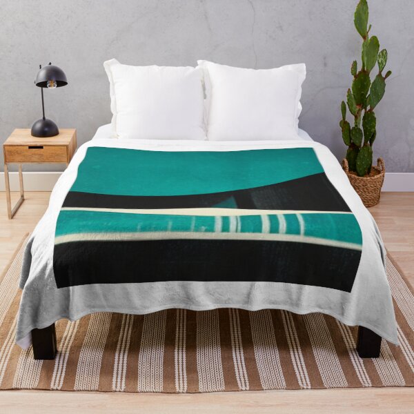 Item preview, Mid Century Modern abstract hill with water print designed and sold by Lolo-Design-s.