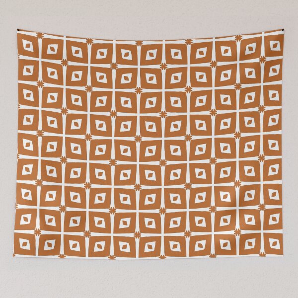 Item preview, Orange block pattern designed and sold by payalsalot.
