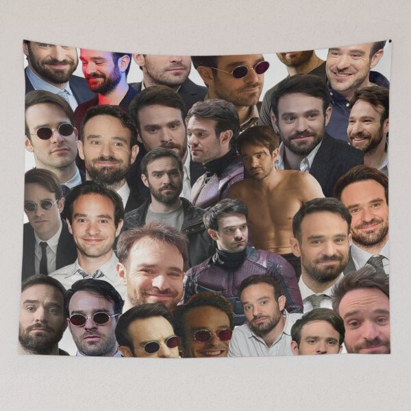 Item preview, charlie cox photo collage designed and sold by T-shirtakStore.
