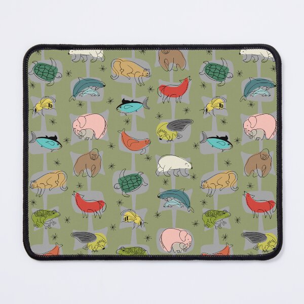Item preview, Save Endangered Species on Olive Green designed and sold by bmfabricdesigns.
