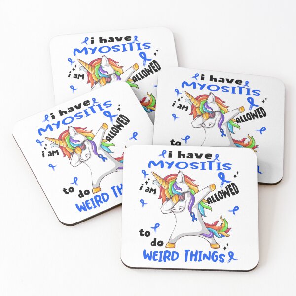 Item preview, Myositis Awareness Funny I have Myositis i'm allowed to do Weird Things! designed and sold by JanetShop809.