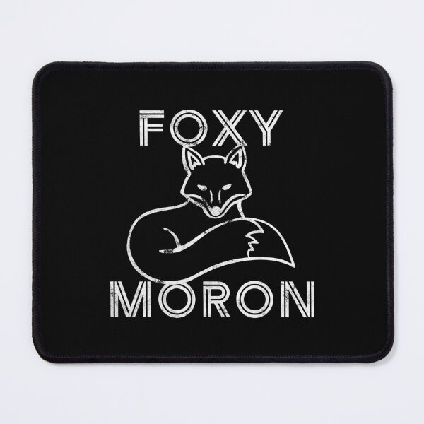 Item preview, Foxy Moron [White Worn Look] designed and sold by risible.