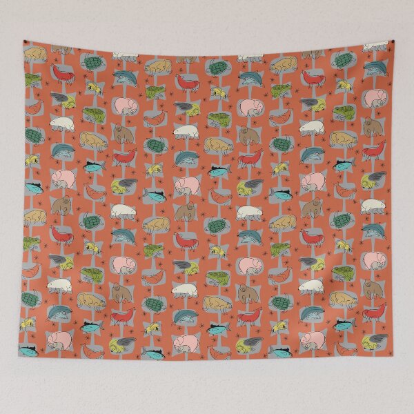 Item preview, Save Endangered Species on Rust designed and sold by bmfabricdesigns.