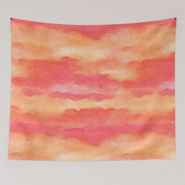 Item preview, Warm Sunset Watercolor Abstract designed and sold by PrettyPixel0.