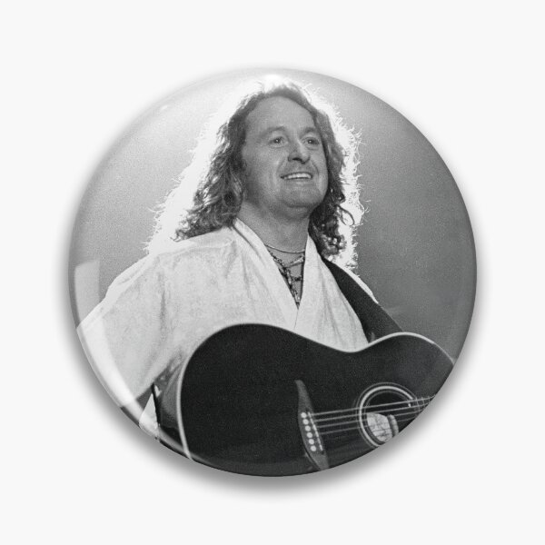 Item preview, Jon Anderson - Yes - BW Photograph designed and sold by ConcertImages.