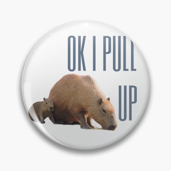 Item preview, Ok I Pull Up Capybara designed and sold by earth wings.