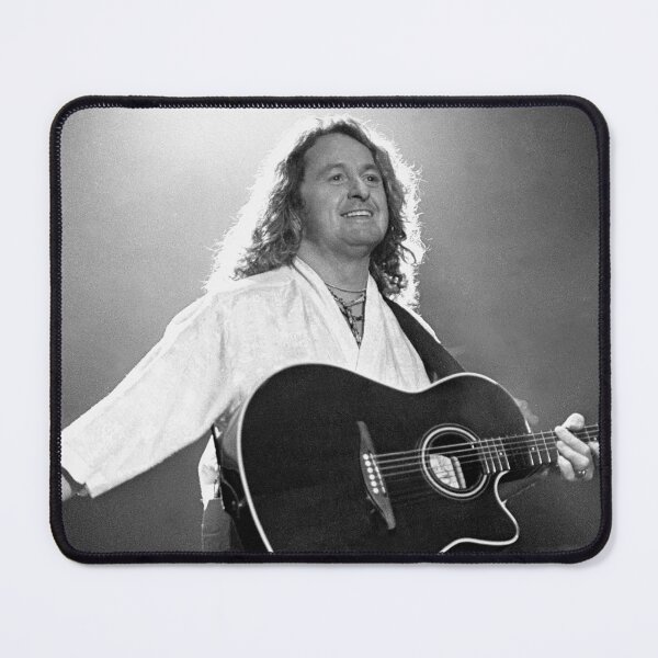 Item preview, Jon Anderson - Yes - BW Photograph designed and sold by ConcertImages.