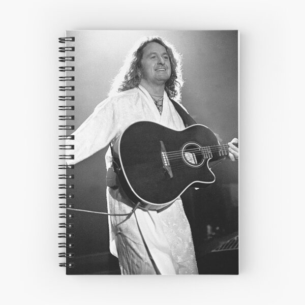 Item preview, Jon Anderson - Yes - BW Photograph designed and sold by ConcertImages.