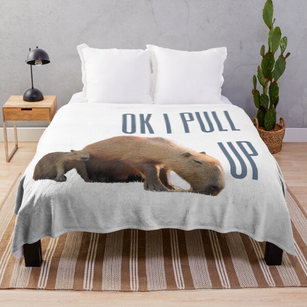 Item preview, Ok I Pull Up Capybara designed and sold by earth wings.