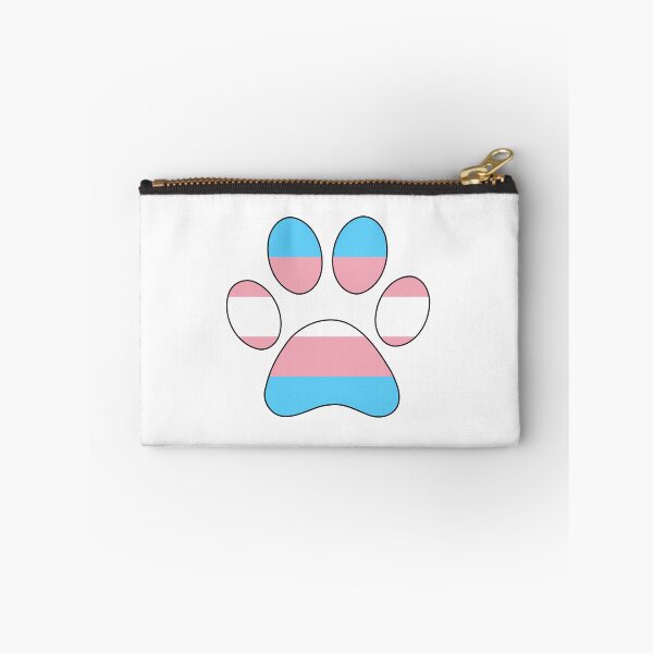 Item preview, Trans Pride Paw Print designed and sold by NatLeBrunDesign.