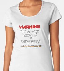 Offensive Content Is Offensive Women's Premium T-Shirt