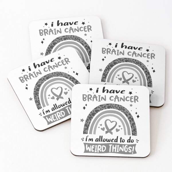 Item preview, Brain Cancer Awareness - I have Brain Cancer i am allowed to do Weird Things! designed and sold by KirstybShop.