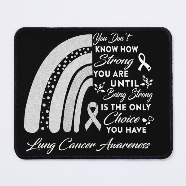 Item preview, You Don't Know How Strong You Are Rainbow Lung Cancer Awareness designed and sold by Gillosina.