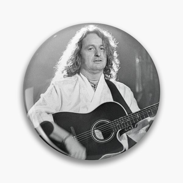 Item preview, Jon Anderson - Yes - BW Photograph designed and sold by ConcertImages.