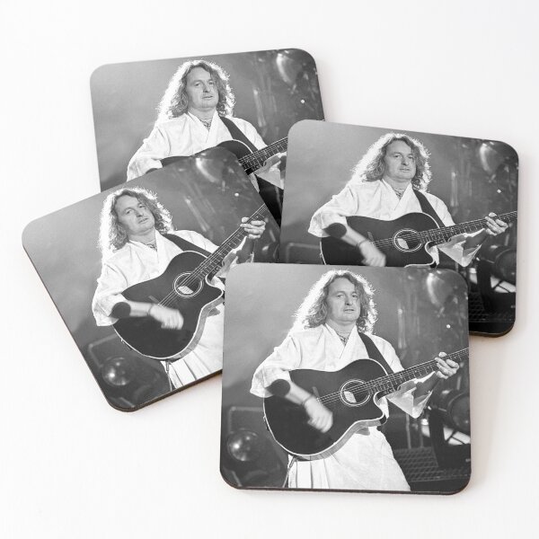 Item preview, Jon Anderson - Yes - BW Photograph designed and sold by ConcertImages.