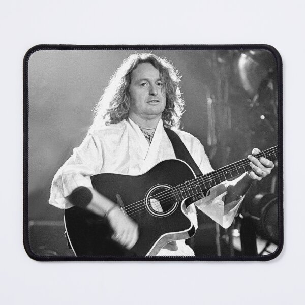 Item preview, Jon Anderson - Yes - BW Photograph designed and sold by ConcertImages.