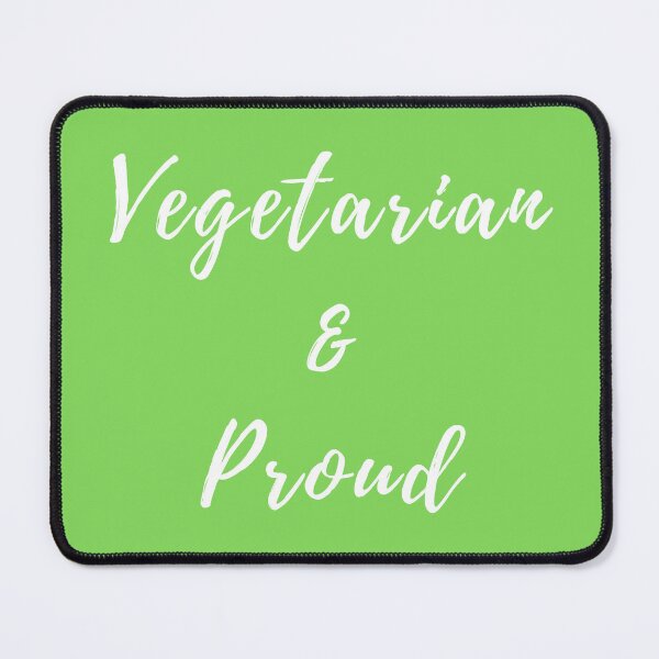 Item preview, Vegetarian & Proud - White Writing - Gift Idea designed and sold by akaiawa.