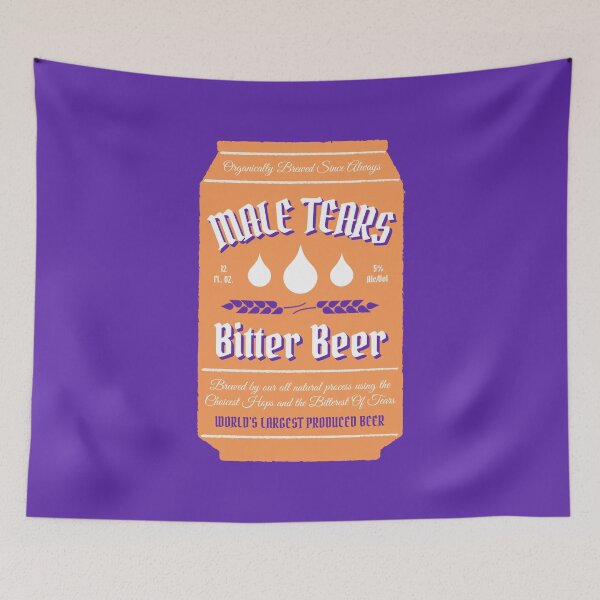 Item preview, Male Tears Bitter Beer - Can designed and sold by FangirlFuel.