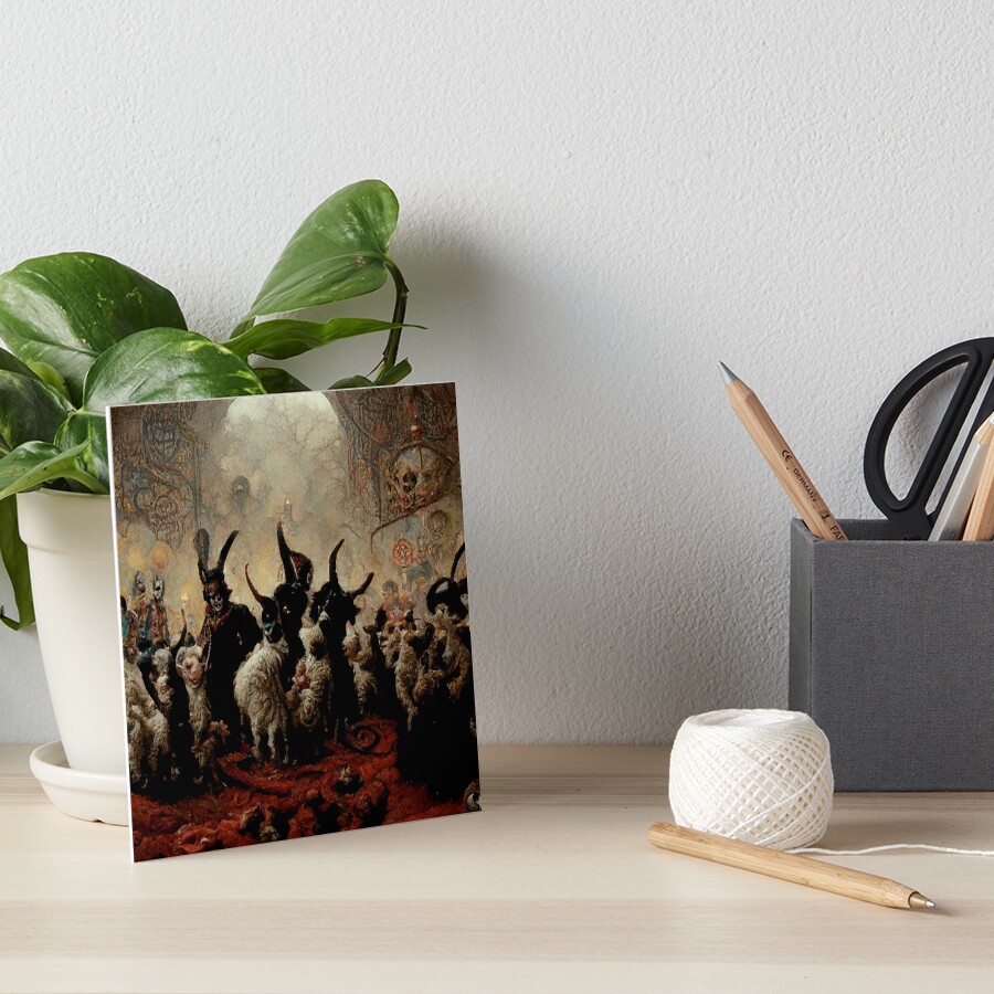 Item preview, Art Board Print designed and sold by MysticAlgorithm.