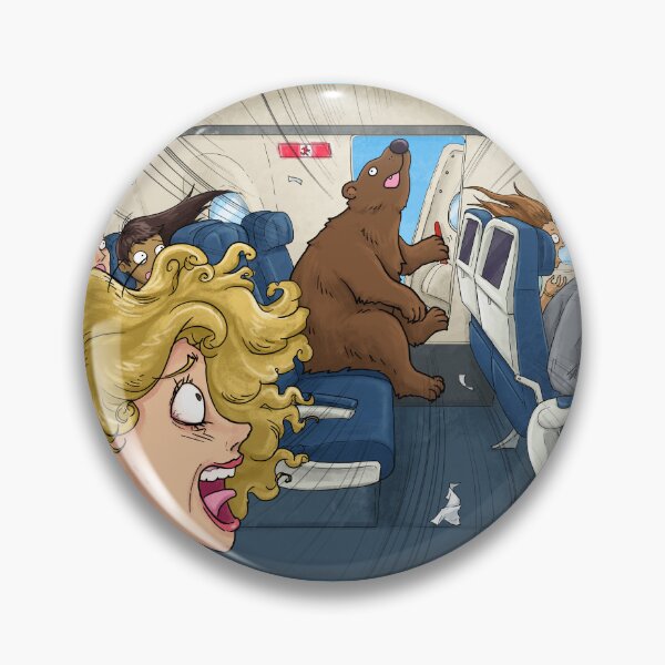 Item preview, Dumb Bear - Plane Exit designed and sold by JadedSketch.