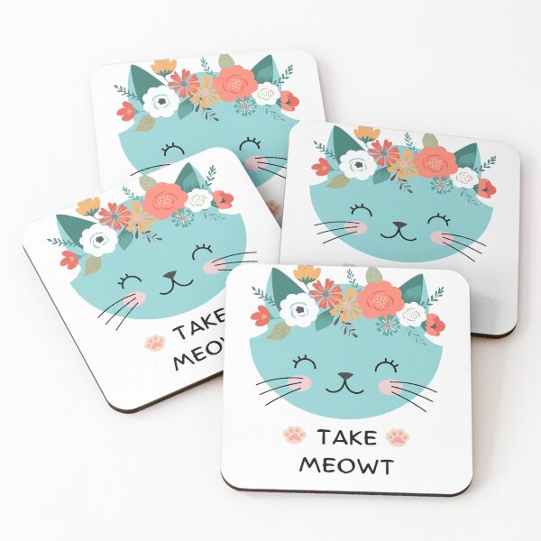 Item preview, Take Meowt - Pretty Cat designed and sold by Thewelllife.