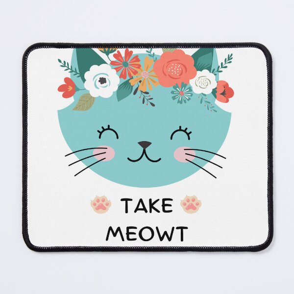 Item preview, Take Meowt - Pretty Cat designed and sold by Thewelllife.