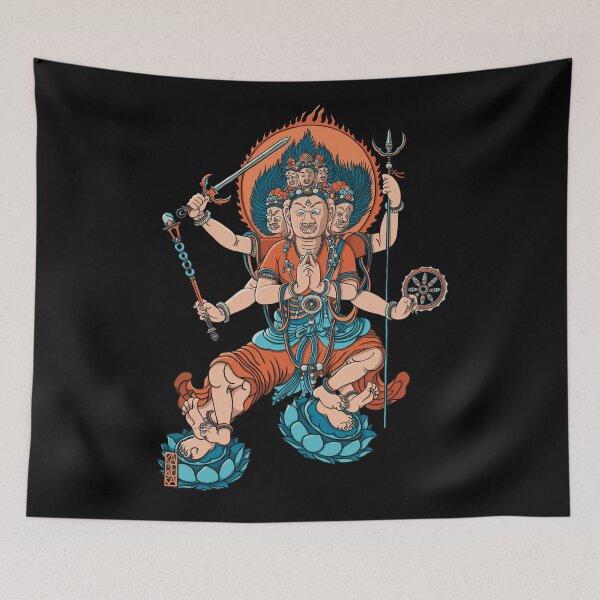 Item preview, Copy of Daiitoku Myōō, (a recreation) No background  designed and sold by Kaweka.