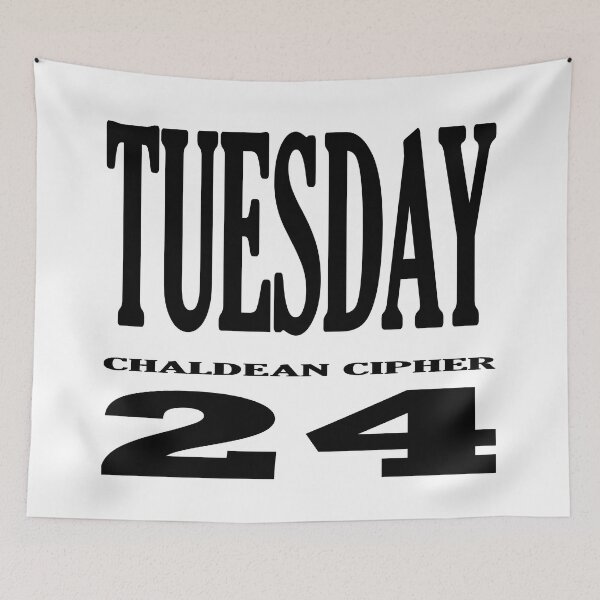 Item preview, Tuesday designed and sold by Scrambledwords.