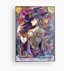 Youtube Artist collective. The Zodiac Witch Metal Print