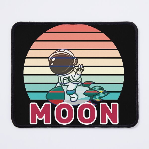 Item preview, Astronaut Explore The Moon - Spaceship designed and sold by FridPix.