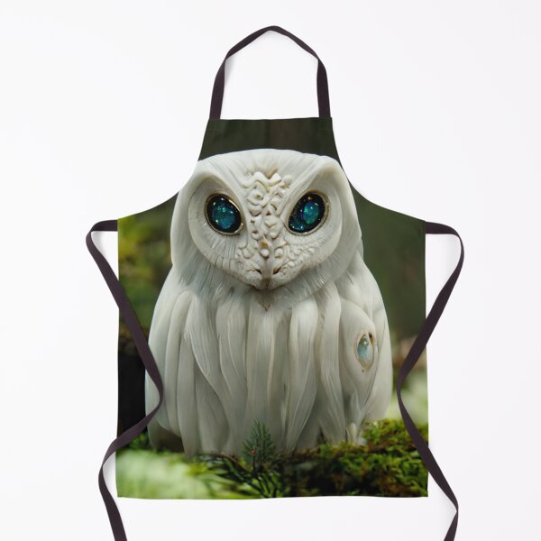 Item preview, White Magical Owl - Forest Elemental designed and sold by SoulShaman.
