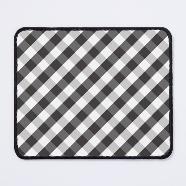 Item preview, Black and White Pin Check Gingham designed and sold by SqueakyRicardo.
