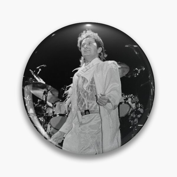Item preview, Jon Anderson - Yes - BW Photograph designed and sold by ConcertImages.