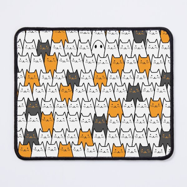Item preview, Halloween Cats and Ghost designed and sold by KilkennyCat Art.