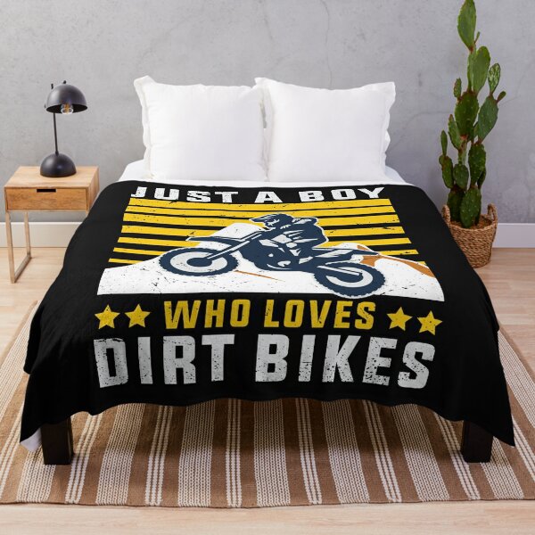 Dirt Bike Comforter Set Twin Motocross Comforter Retro American