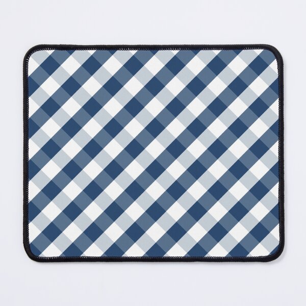 Item preview, Blue and White Pin Check Gingham designed and sold by SqueakyRicardo.