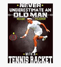 Lámina fotográfica Roger Federer Tshirt