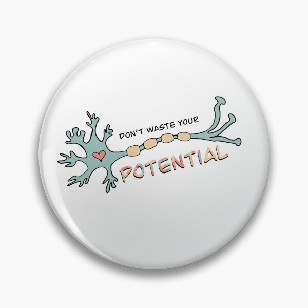 Item preview, Don't Waste Your Potential Neuron designed and sold by MegsBubble.