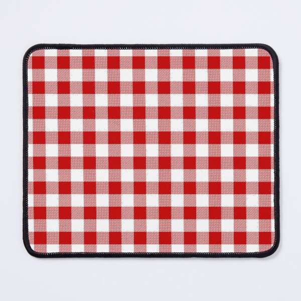 Item preview, Red and White Pin Check Gingham designed and sold by SqueakyRicardo.