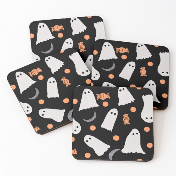 Item preview, Ghosts, Candy, Moons, and Polka Dots designed and sold by RepeatCandy.