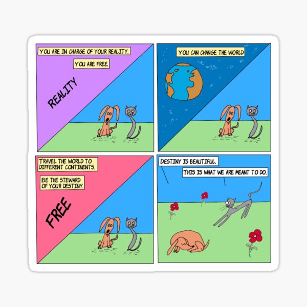 Choose Your Reality Sticker