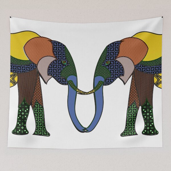 Item preview, Pattern Elephant designed and sold by payalsalot.