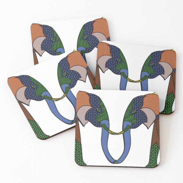 Item preview, Pattern Elephant designed and sold by payalsalot.