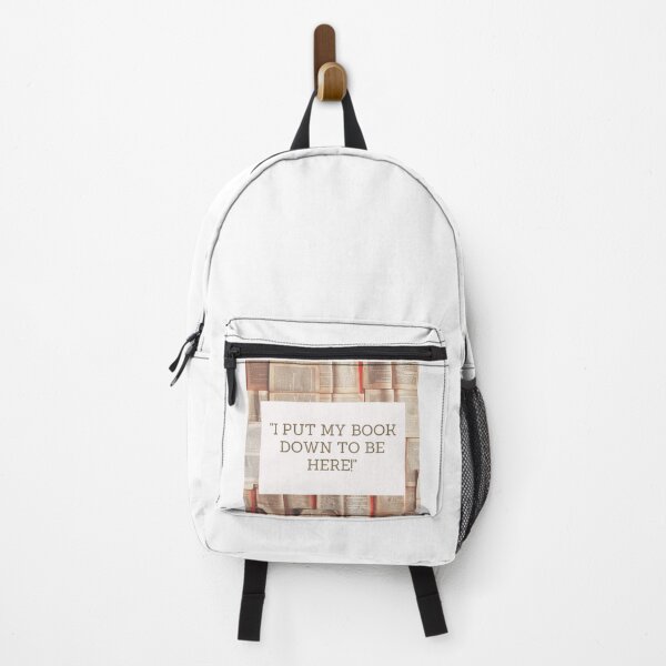 Item preview, "I put my book down to be here!" designed and sold by Twin2too.