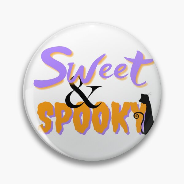 Item preview, Sweet and spooky with cat designed and sold by Deb Puzzledrobots.