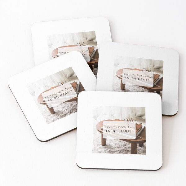Item preview, "I put my book down to be here!" designed and sold by Twin2too.