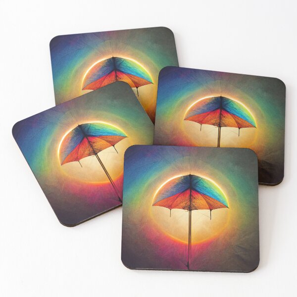 Item preview, Rainbow Umbrella designed and sold by selfreference2.