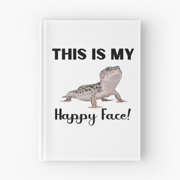 Item preview, This is My Happy Face - Leopard Gecko Design  designed and sold by LovenLaughter.