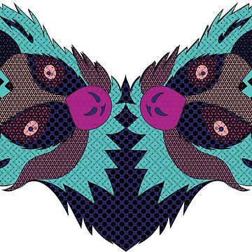 Artwork thumbnail, Patterned Lemur by payalsalot