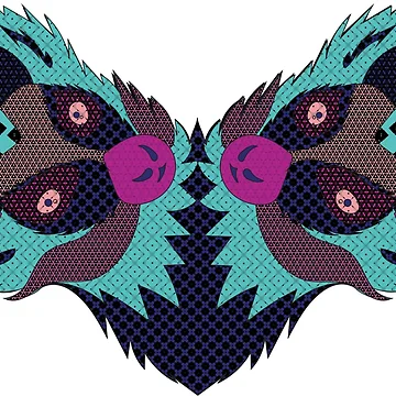 Artwork thumbnail, Patterned Lemur by payalsalot